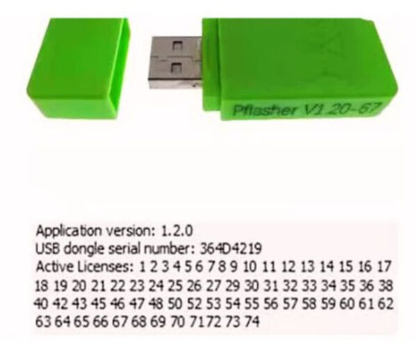 PCMFLASH 1.20 67 MODULOS V. GREEN